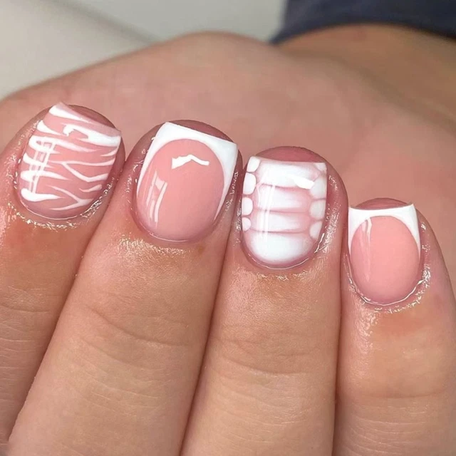 Long Ballerina False Nails French Press on Nails New Nail Tips  Women Girls