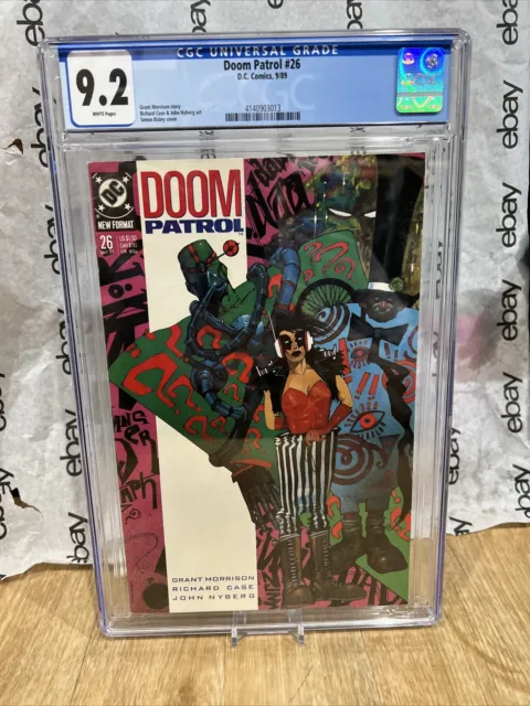 Doom Patrol #26 - CGC 9.2 1st Appearance of Mr. Nobody, Sisterhood of Dada Comic