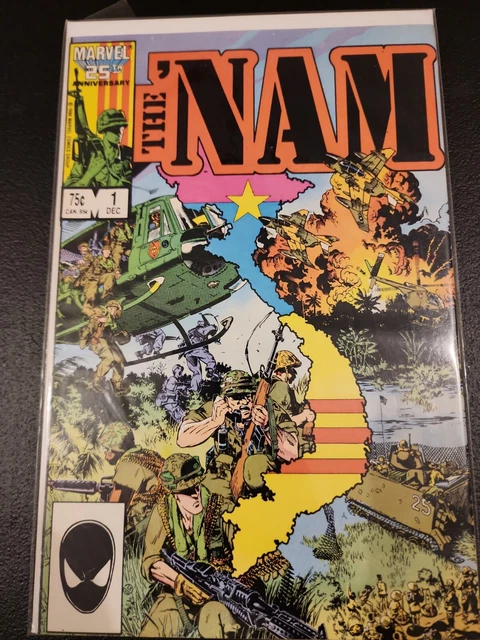 The 'Nam #1 Marvel 1986 1st print by Doug Murray & Michael Golden