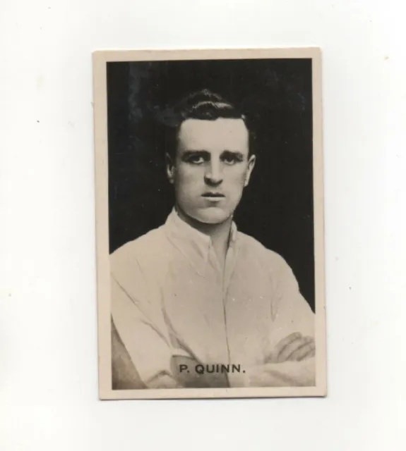 D C Thompson Adventure-Footballers  Signed Real Photos c1930 P Quinn  Preston