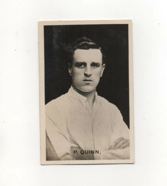 D C Thompson Adventure-Footballers  Signed Real Photos c1930 P Quinn  Preston