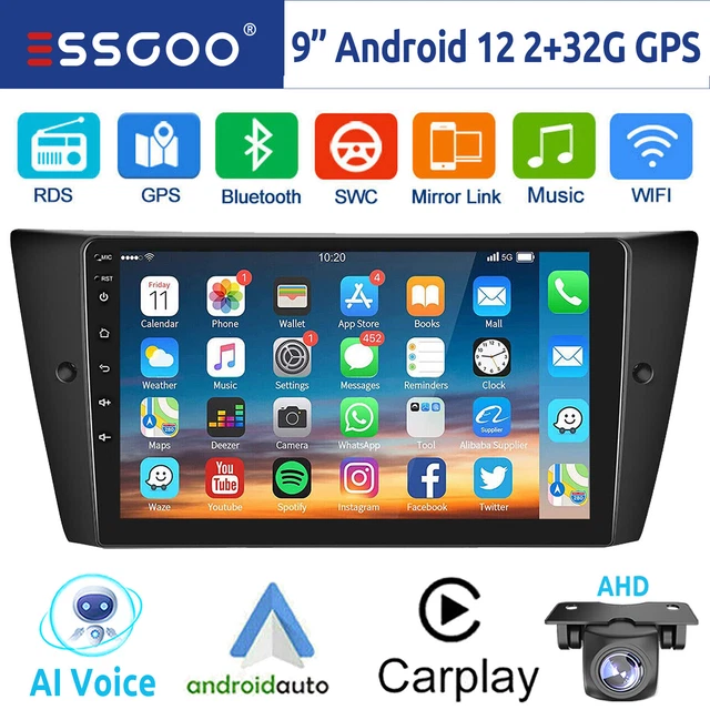 Android Autoradio Für BMW 3/5er E60 E90 - Mit CarPlay, Android Auto & Gestensteuerung