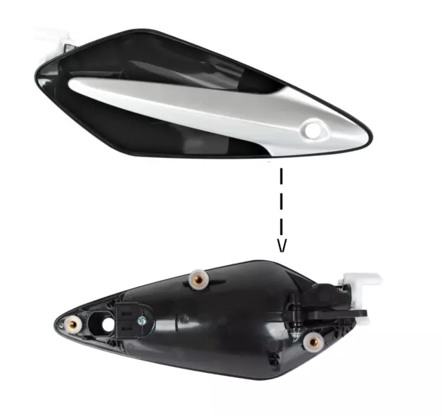 1x POIGNEE DE PORTE AVANT GAUCHE pour HONDA CIVIC VIII UFO 2006-2011