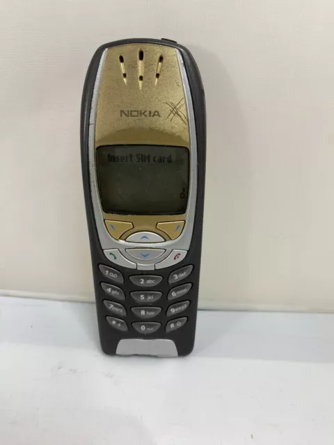 Vintage Nokia 6310i -Black(Unlocked) Mobile Phone - Fully Working & Tested(1628)