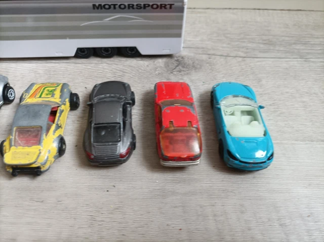 Majorette 1/60 – Semi-remorque Avec Dinosaures – Camion Transport (Occasion)