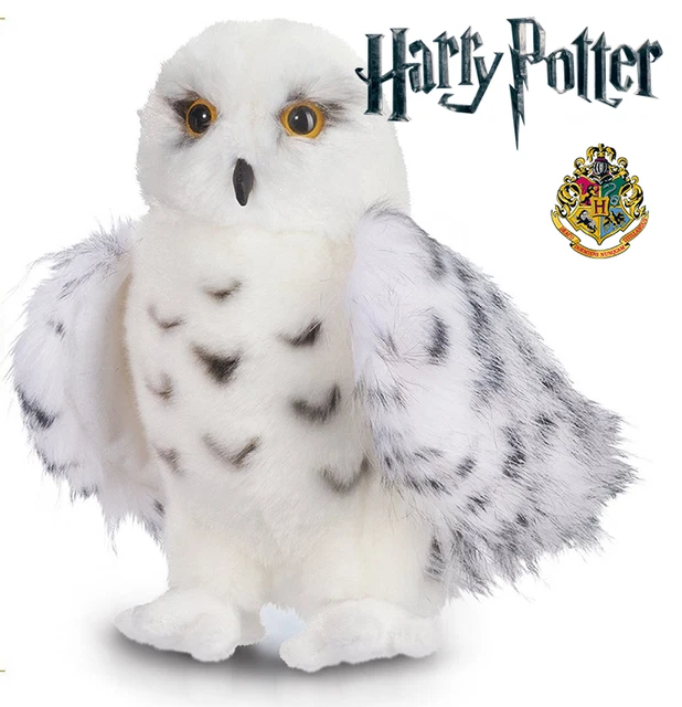 HARRY POTTER HEDWIG Plush Stuffed Animal, Snowy Owl, Wizarding World