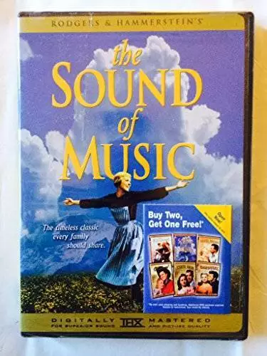 The Sound of Music - DVD By Julie Andrews,Christopher Plummer - GOOD