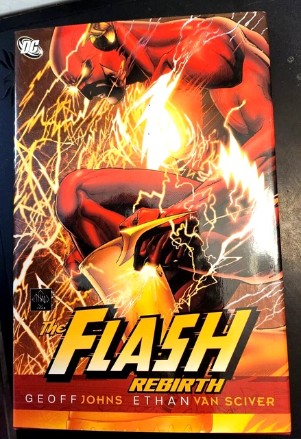 The Flash Rebirth Hardcover DC Comics geoff johns ethan van sciver barry allen