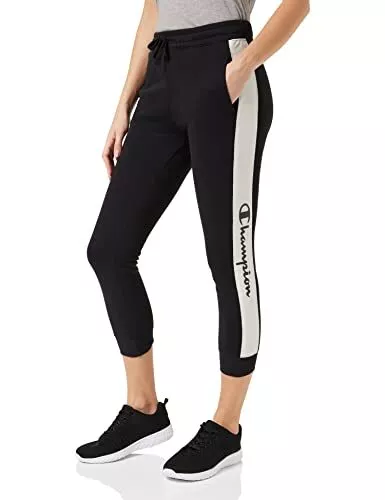 Long Sports Trousers Champion Black Lady (Size: M) Clothing NEW