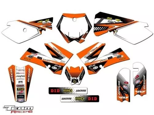 2006-2012 KTM SX 85 105 Graphique Déco Autocollants Stickers 2011 2010 2009 2008