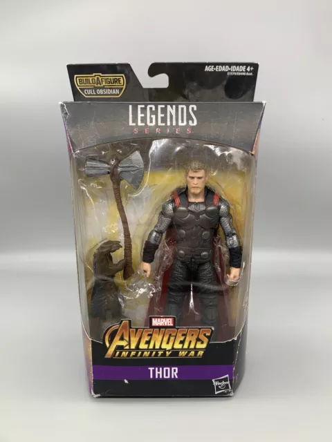 Marvel Legends Series Avengers: Infinity War 6-inch Thor Figure / Thanos BAF