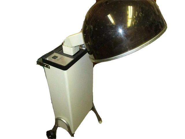 Vintage 1989 Venus Bonnet Commercial Grade Salon Hair Dryer on Wheels
