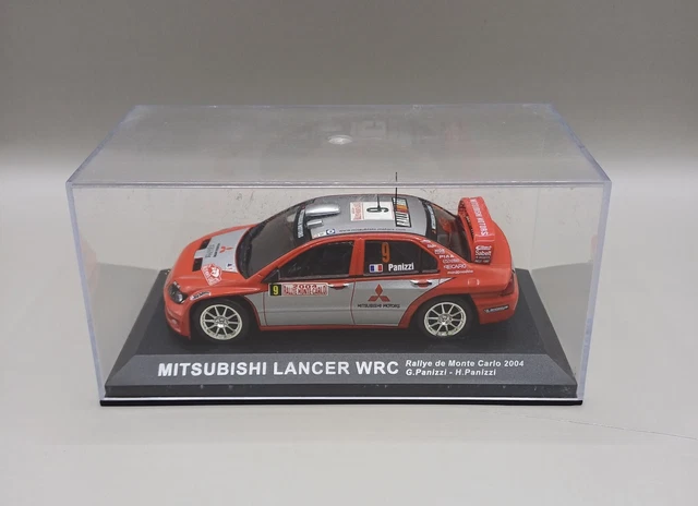 Mitsubishi Lancer WRC 2004 Altaya 1/43 – Monte Carlo Rally – AL29319K