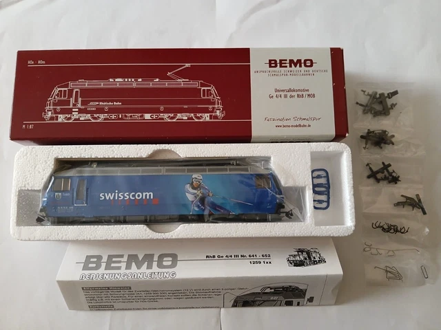 Bemo H0e - 1260-1/2052 - Locomotive électrique, Transport