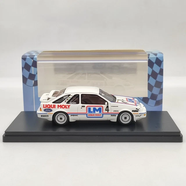 Neo Scale Models 1/43 Ford Sierra XR4Ti #4 Klaus Niedzwiedz - DTM 1986 - Blanche