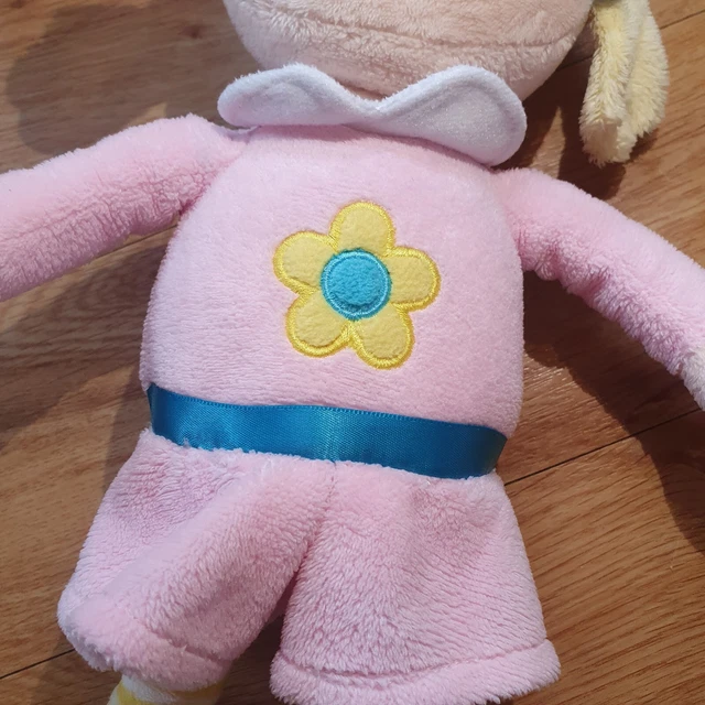 ARGOS BLONDE GIRL Rag Doll In Pink Dress Soft Plush Toy chad valley