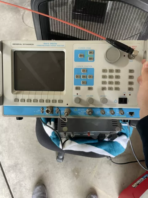 General Dynamics R2670 (Motorola R2670) Digital Communications System Analyzer General Dynamics R2670 (Motorola R2670) Digital Communications System Analyzer