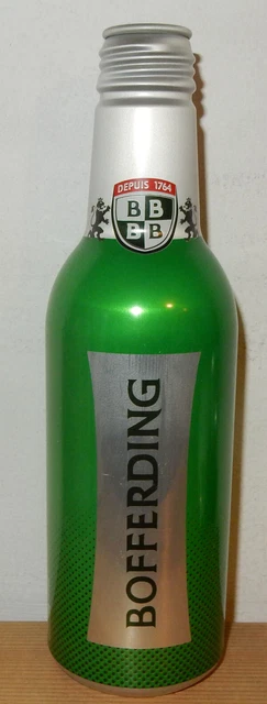 BOFFERDING Aluminium Bottle can from LUXEMBOURG (33cl) Empty !!