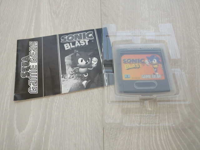 Notice De Jeu Sonic – Pour Game Gear – D'occasion