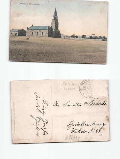 (b96764)   Deutschsüdwestafrika Kirche in Keetmanshoop nach Charlottenburg