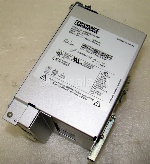 Phoenix Contact 2320351 24DC 12WH LI-ION UPS Battery