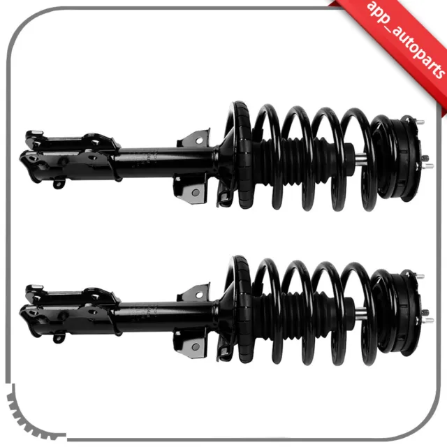 Complete Front Pair Loaded Struts Shocks w/ Spring For 2005-2010 Ford Mustang