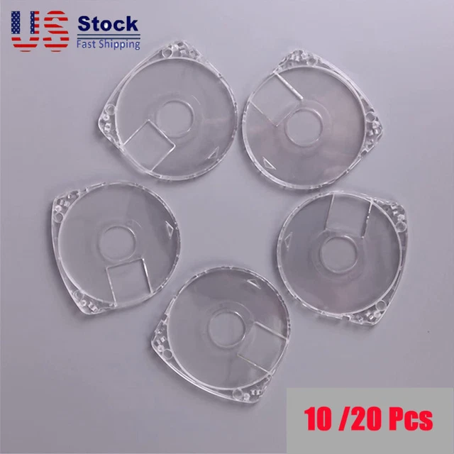 20×Replacement UMD Game Clear Disc Shell Case Holder For Sony PSP 3000 2000 1000