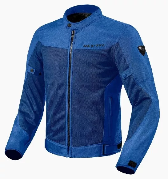 Giacca moto Rev'it Revit Eclipse blu chiaro light blu jacket