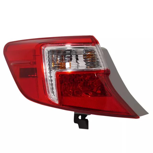 Fits Toyota Camry Tail Light 2012 2013 2014 Driver Side w/ Bulbs