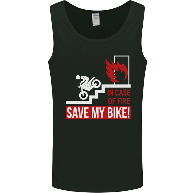 Gilet di emergenza moto biker moto da uomo canotta