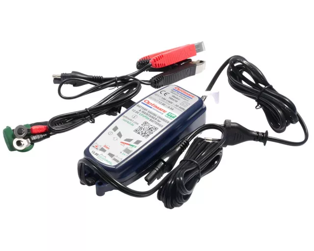 Chargeur de batterie OPTIMATE 4S Lithium 0,8A pour LiFeP04 moto, scooter, quad,