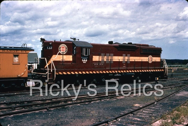 Duplicate Slide DM&IR 133 EMD SD-9 Duluth Missabe Iron Range