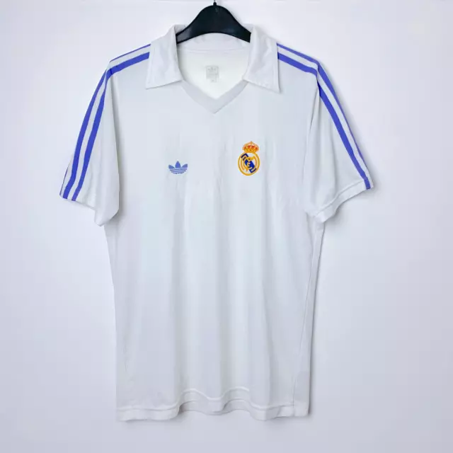 Retro Real Madrid Adidas Originals Football Shirt Futbol Camiseta Adidas