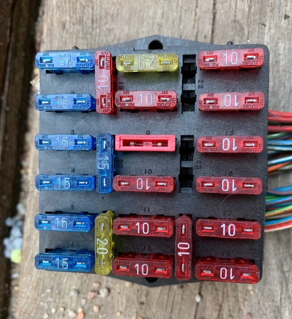 CLASSIC ROVER MINI MPi SPi Passenger Interior Main Fuse Box Terminal ...