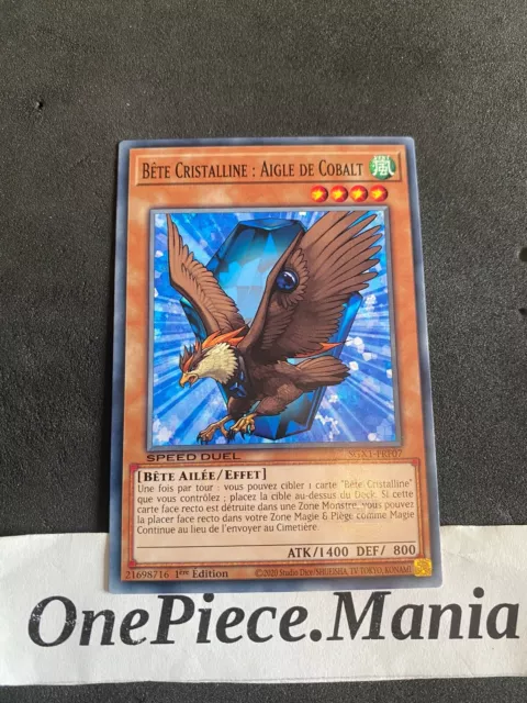 Yu-gi-oh! Bête Cristalline : Aigle De Cobalt SGX1-FRF07