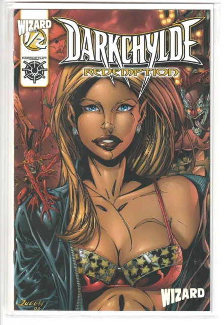 2001 DARKCHYLDE REDEMPTION #1/2 COA NM Entertainment Comics Wizard Exclusive