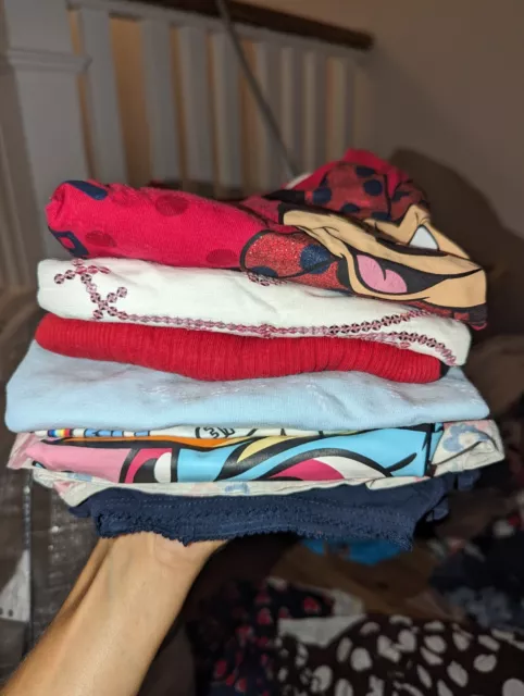Girls Clothing Bundle 3-4yrs,Cardigans,T-shirts,Pajamas,14pcs
