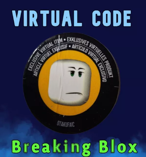 Roblox Toy Code Celebrity Series 2 Otakufaic Face *CODE ONLY