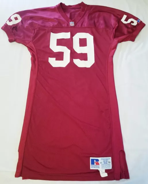 GAME WORN OR ISSUED 1993 Arizona Cardinals #59 Ed Cunningham jersey ...