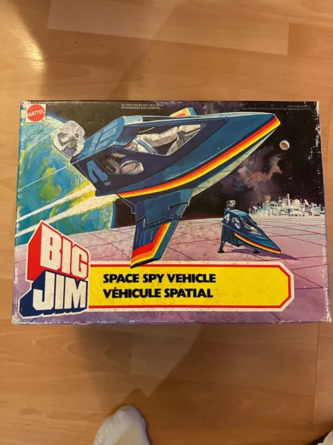 Big Jim Série Espionnage - Space Spy Vehicle / Vehicule Spatial neuf en boite