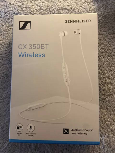 SENNHEISER CX 350BT Wireless In Ear Headphones with Built In Mic New Sealed 99.99 PicClick UK