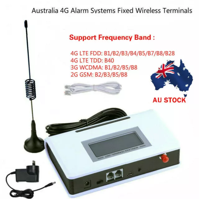 4G Dialer Fixed Wireless Terminal for Connecting Desktop Phone PABX Home Alarm