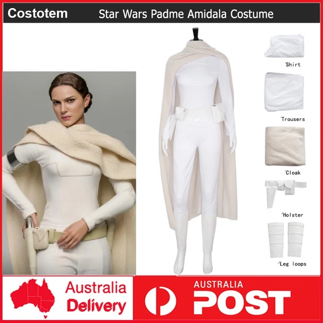 Padme Naberrie Amidala Outfits Halloween Carnival Suit Cosplay Costume