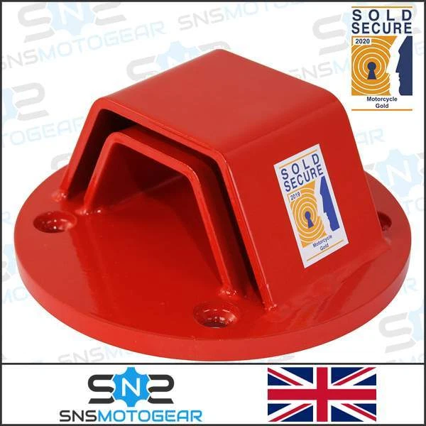 Ancoraggio a terra sicurezza moto Mammuth Bolt-In - venduto oro sicuro approvato