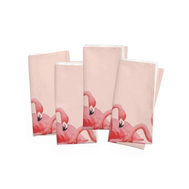 Pink Flamingo's- Napkins