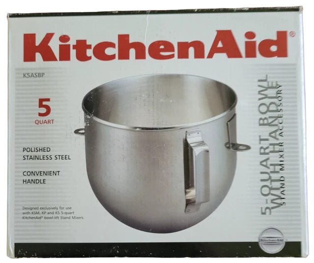 KITCHENAID BOWL WITH Handle for 5Quart Professional Stand Mixer Model