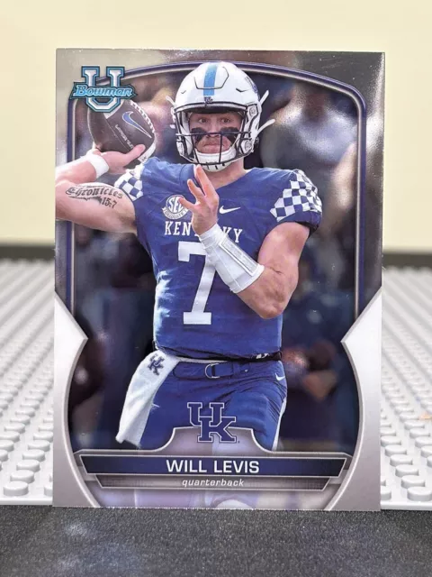 2022 Bowman U Chrome Will Levis #5 Kentucky Wildcats Tennessee Titans Mint