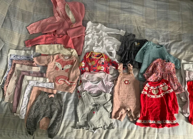 Baby girls clothes bundle age 0-3 months