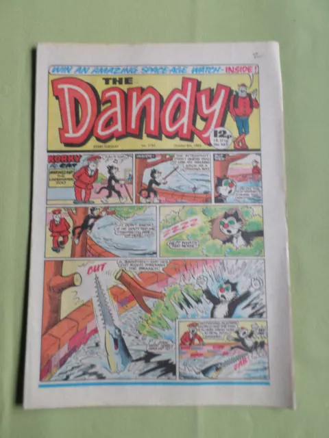 The Dandy - Uk Comic -  8 Oct 1983 - #2185 -Vg