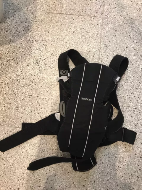 BabyBjorn Baby Carrier Cotton Black